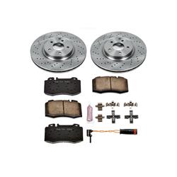 PowerStop Z17 Evolution Plus Stock Replacement Brake Kits for 2004 C230, 2003-2005 C320, 2005-2006 SLK350 - KOE2950
