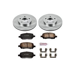 PowerStop Z17 Evolution Plus Stock Replacement Brake Kits for 2007-2010 COBALT, 2007-2009 G5 - KOE2983