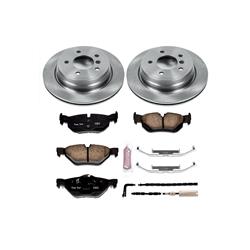 PowerStop Z17 Evolution Plus Stock Replacement Brake Kits for 2007-2010 328I, 2009-2010 328I XDRIVE, 2007-2008 328XI - KOE3002