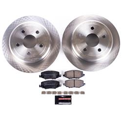 PowerStop Z17 Evolution Plus Stock Replacement Brake Kits for 2007-2017 WRANGLER, 2018 WRANGLER JK - KOE3090