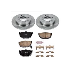 PowerStop Z17 Evolution Plus Stock Replacement Brake Kits for 1997-2006 ELANTRA, 1997-2001 TIBURON - KOE3106