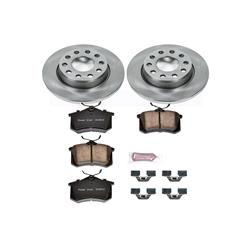 PowerStop Z17 Evolution Plus Stock Replacement Brake Kits for 2002-2006 A4, A4 QUATTRO - KOE3109