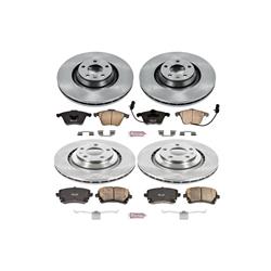 PowerStop Z17 Evolution Plus Stock Replacement Brake Kits for 2006 A6, 2005-2011 A6 QUATTRO - KOE4013
