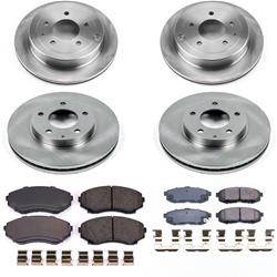 PowerStop Z17 Evolution Plus Stock Replacement Brake Kits for 2004-2006 MPV - KOE4041