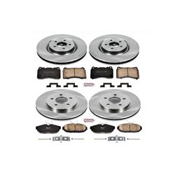 PowerStop Z17 Evolution Plus Stock Replacement Brake Kits for 2007-2011 MUSTANG - KOE4042