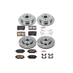 PowerStop Z17 Evolution Plus Stock Replacement Brake Kits for 2009-2013 IS250 - KOE4076