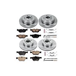PowerStop Z17 Evolution Plus Stock Replacement Brake Kits for 2007 328XI - KOE4102