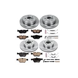 PowerStop Z17 Evolution Plus Stock Replacement Brake Kits for 2007 328I, 328XI - KOE4103