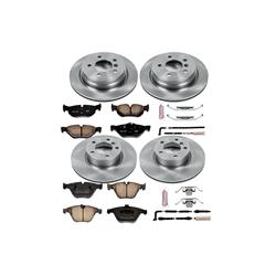 PowerStop Z17 Evolution Plus Stock Replacement Brake Kits for 2008-2010 328I, 2009 328I XDRIVE, 2008 328XI - KOE4104