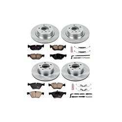 PowerStop Z17 Evolution Plus Stock Replacement Brake Kits for 2007 328I - KOE4106