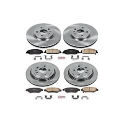 PowerStop Z17 Evolution Plus Stock Replacement Brake Kits for 2008-2014 CTS - KOE4134