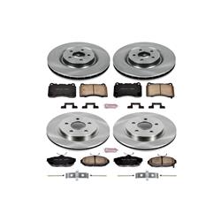 PowerStop Z17 Evolution Plus Stock Replacement Brake Kits for 2011-2014 MUSTANG - KOE4148