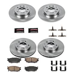 PowerStop Z17 Evolution Plus Stock Replacement Brake Kits for 1998-2002 626 - KOE4312