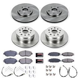 PowerStop Z17 Evolution Plus Stock Replacement Brake Kits for 1993-1994 LS400 - KOE4335