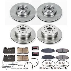 PowerStop Z17 Evolution Plus Stock Replacement Brake Kits for 1995-2000 LS400 - KOE4337