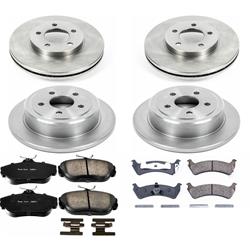 PowerStop Z17 Evolution Plus Stock Replacement Brake Kits for 1995-1998 WINDSTAR - KOE4354