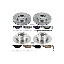PowerStop Z17 Evolution Plus Stock Replacement Brake Kits for 2003-2005 Z4 - KOE4371