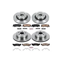 PowerStop Z17 Evolution Plus Stock Replacement Brake Kits for 2005-2006 RAM 1500 - KOE4386