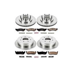 PowerStop Z17 Evolution Plus Stock Replacement Brake Kits for 2000-2003 F-150, 2004 F-150 HERITAGE, 1998-1999 F-250 - KOE4390