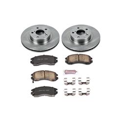 PowerStop Z17 Evolution Plus Stock Replacement Brake Kits for 1993-1996 IMPREZA, 1990-1996 LEGACY - KOE443