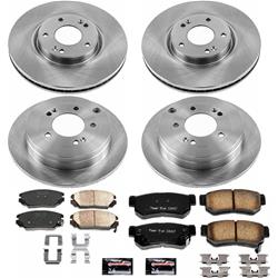 PowerStop Z17 Evolution Plus Stock Replacement Brake Kits for 2006-2009 AZERA - KOE4440