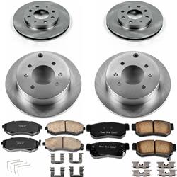 PowerStop Z17 Evolution Plus Stock Replacement Brake Kits for 1999-2001 SONATA - KOE4444