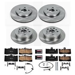 PowerStop Z17 Evolution Plus Stock Replacement Brake Kits for 2001-2006 LS430 - KOE4462