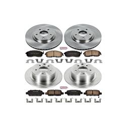 PowerStop Z17 Evolution Plus Stock Replacement Brake Kits for 2007-2012 SENTRA - KOE4475