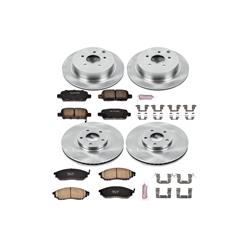 PowerStop Z17 Evolution Plus Stock Replacement Brake Kits for 2011-2014 MURANO - KOE4476