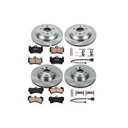 PowerStop Z17 Evolution Plus Stock Replacement Brake Kits for 2003-2010 CAYENNE, 2007-2015 Q7, 2004-2008 TOUAREG - KOE4500
