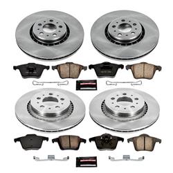 PowerStop Z17 Evolution Plus Stock Replacement Brake Kits for 2003-2014 XC90 - KOE4502