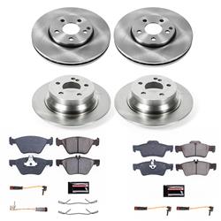 PowerStop Z17 Evolution Plus Stock Replacement Brake Kits for 2004-2005 E320 - KOE4511