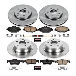 PowerStop Z17 Evolution Plus Stock Replacement Brake Kits for 2003-2009 E320 - KOE4514