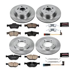 PowerStop Z17 Evolution Plus Stock Replacement Brake Kits for 2004-2005 E500 - KOE4517