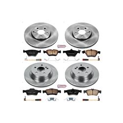 PowerStop Z17 Evolution Plus Stock Replacement Brake Kits for 2006-2009 E350 - KOE4518