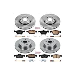 PowerStop Z17 Evolution Plus Stock Replacement Brake Kits for 2006 E350 - KOE4519