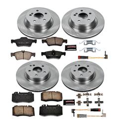 PowerStop Z17 Evolution Plus Stock Replacement Brake Kits for 2006 E350, 2003-2006 E500 - KOE4521