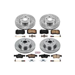 PowerStop Z17 Evolution Plus Stock Replacement Brake Kits for 2007-2009 E350 - KOE4522