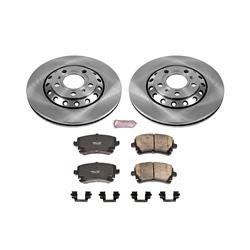PowerStop Z17 Evolution Plus Stock Replacement Brake Kits for 2003-2010 A8 QUATTRO, 2004-2006 PHAETON - KOE4562