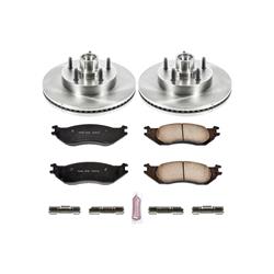 PowerStop Z17 Evolution Plus Stock Replacement Brake Kits for 2004-2006 E-150, 2004-2005 E-150 CLUB WAGON - KOE4578