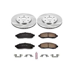 PowerStop Z17 Evolution Plus Stock Replacement Brake Kits for 2009-2012 EQUATOR, 2005-2015 FRONTIER - KOE4611