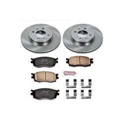 PowerStop Z17 Evolution Plus Stock Replacement Brake Kits for 2006-2011 ACCENT, RIO, RIO5 - KOE4652