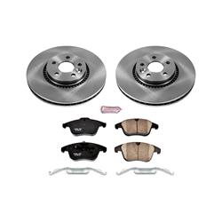 PowerStop Z17 Evolution Plus Stock Replacement Brake Kits for 2008-2015 LR2 - KOE4701