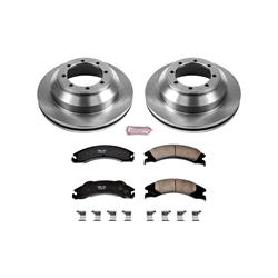 PowerStop Z17 Evolution Plus Stock Replacement Brake Kits for 2008-2025 E-350 SUPER DUTY, 2017-2018 E-450 SUPER DUTY - KOE4719