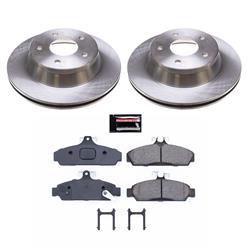PowerStop Z17 Evolution Plus Stock Replacement Brake Kits for 1984-1987 CORVETTE - KOE4810