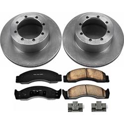 PowerStop Z17 Evolution Plus Stock Replacement Brake Kits for 2001-2002 E-450 ECONOLINE SUPER DUTY, 2003-2007 E-450 SUPER DUTY - KOE4912