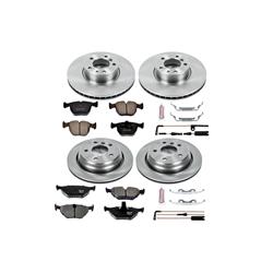 PowerStop Z17 Evolution Plus Stock Replacement Brake Kits for 1997-2000 540I - KOE505