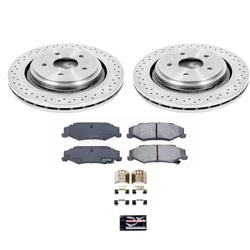 PowerStop Z17 Evolution Plus Stock Replacement Brake Kits for 2005-2009 CORVETTE, 2006-2009 XLR - KOE5159