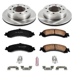 PowerStop Z17 Evolution Plus Stock Replacement Brake Kits for 2005 SIERRA 1500 HD, SILVERADO 1500 HD - KOE5225
