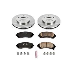 PowerStop Z17 Evolution Plus Stock Replacement Brake Kits for 2001-2005 AZTEK, 2002-2007 RENDEZVOUS - KOE5233